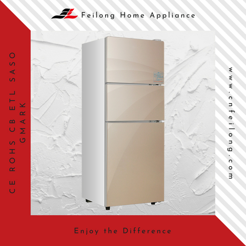 Sanu adjustable niveau roue saba da compact frigo BCD-148S .