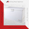 Puraw a komersial a top door freezer nga addaan iti kandado iti pilid BD/BC .