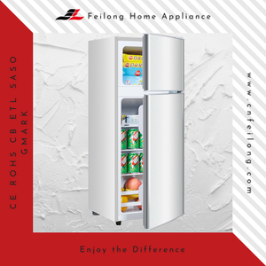 Silver Adjustable Level Wheel Double Door Frigidaire Refrigerator BCD-102