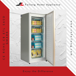 Hotel Home Brûk Single-door Small Stand Alone Onright Chest Freezer BD-180u